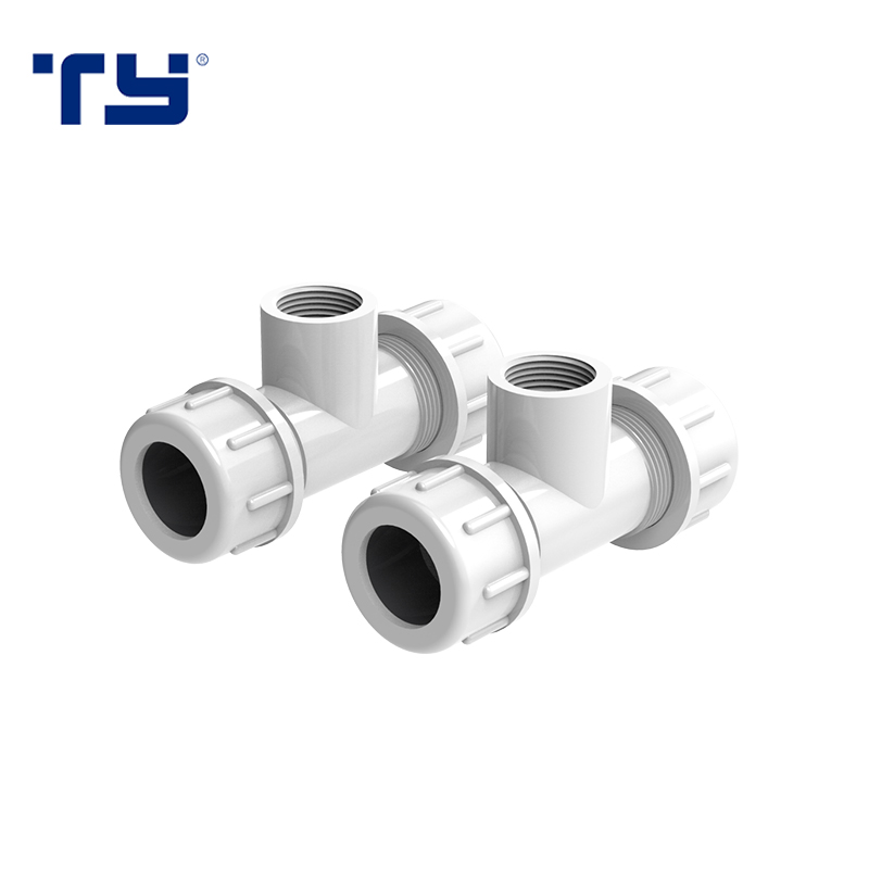 PVC Nsf Sch40 Compression Tee