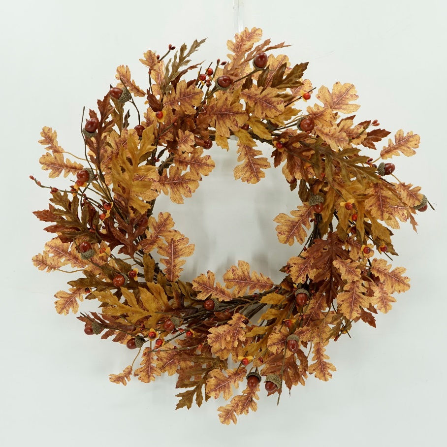 Leaf wreath