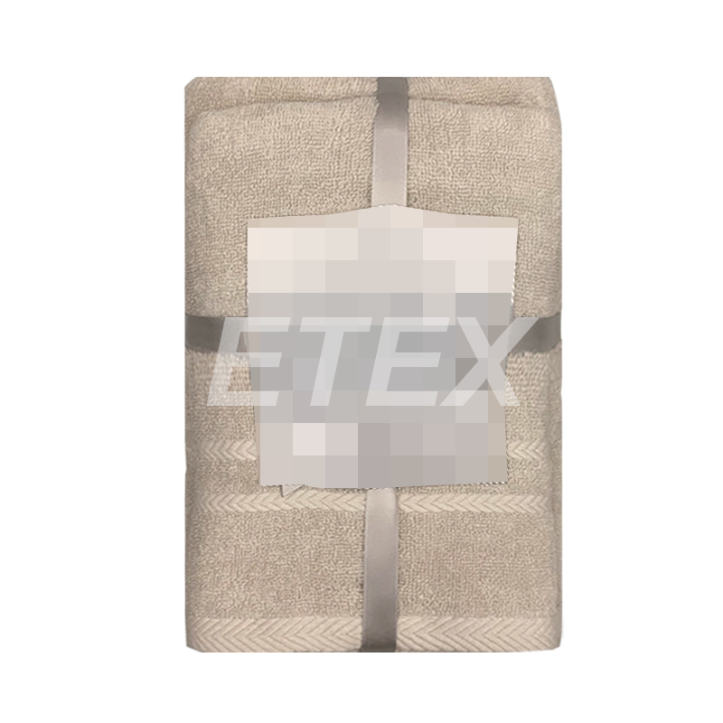100% cotton solid hand & bath towel set