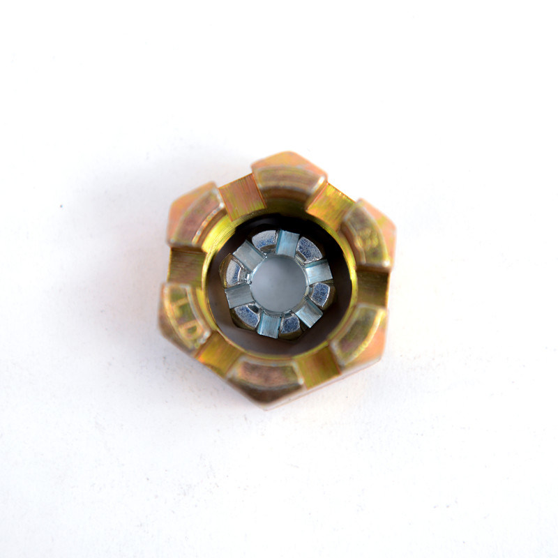 Stainless steel hexagon hex slotted castle nut DIN935