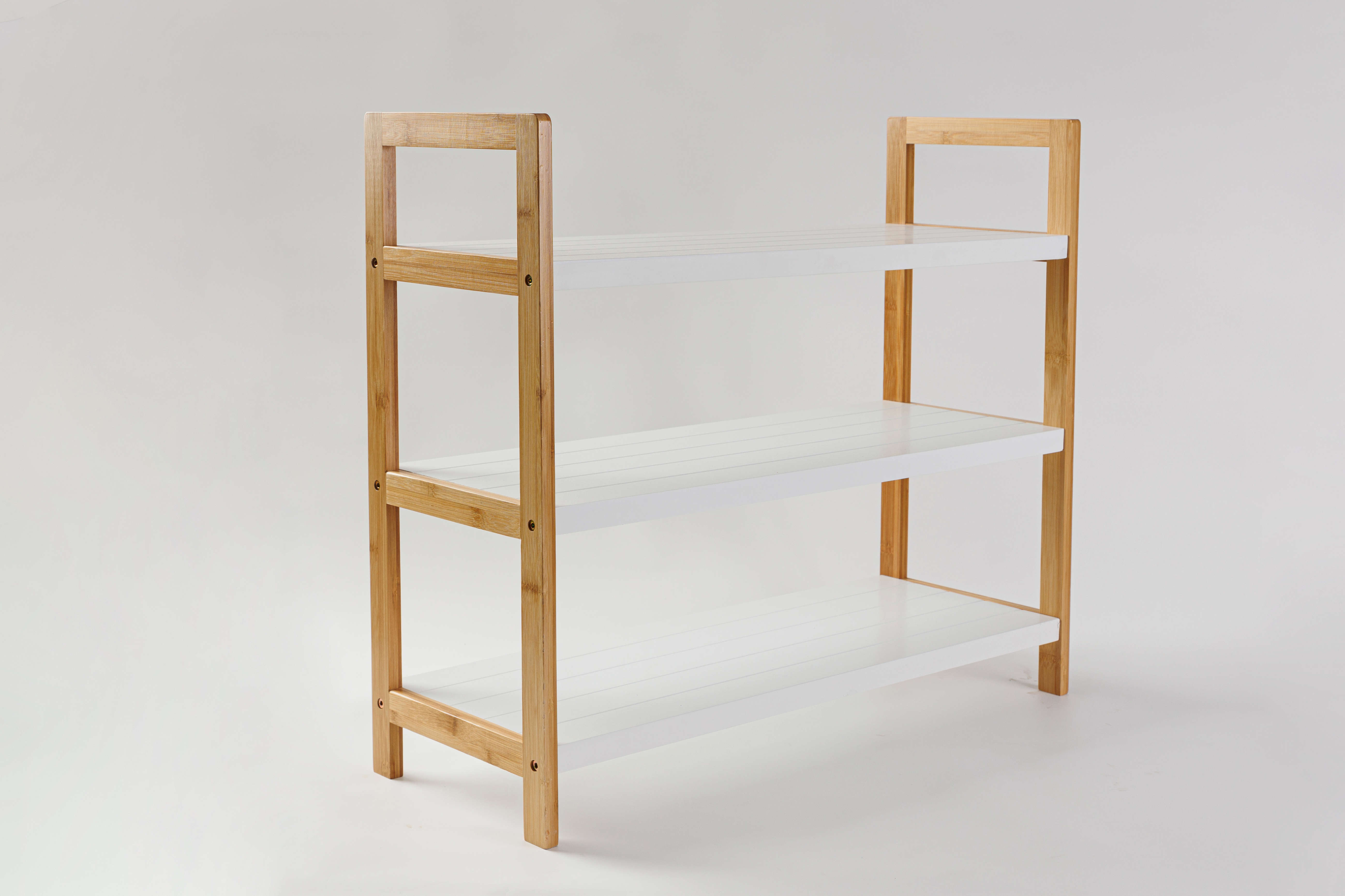 Rubber wood shelf 002