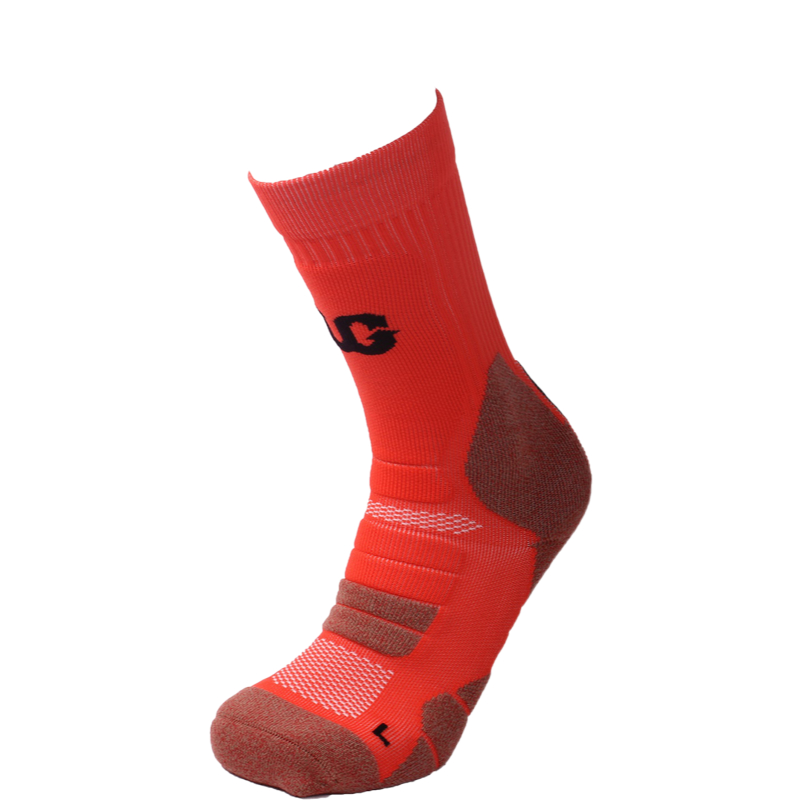Sports running socks with cotton for unisex