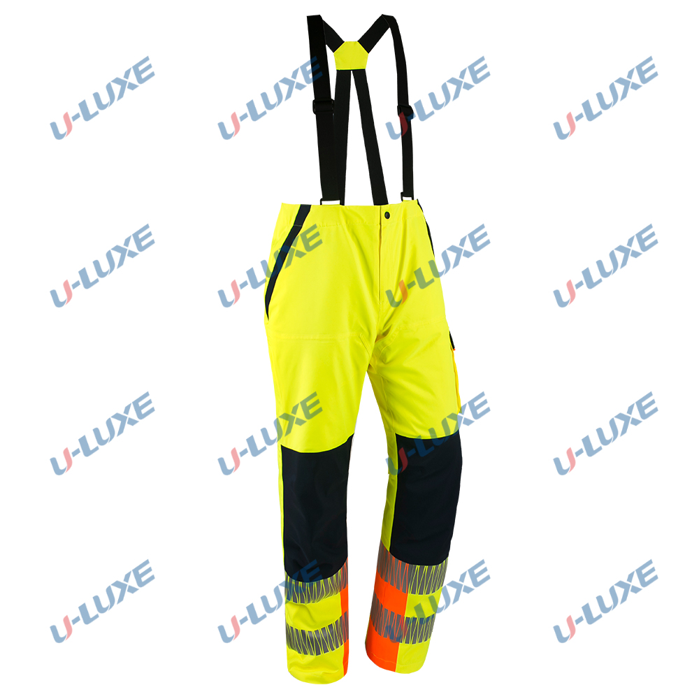 Men's 2 in 1 recycle mechanical stretch bib-pants
