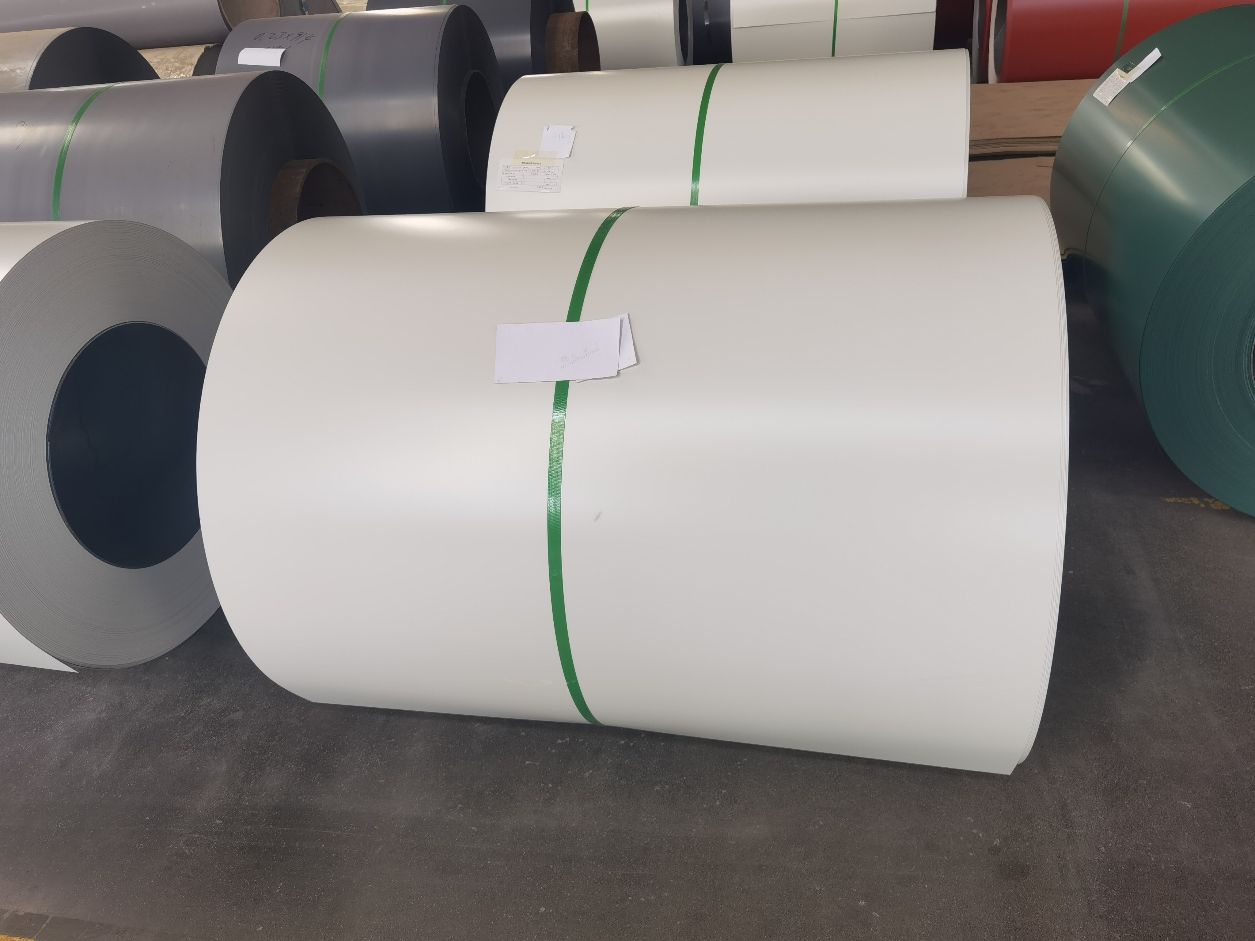Prepainted steel coils