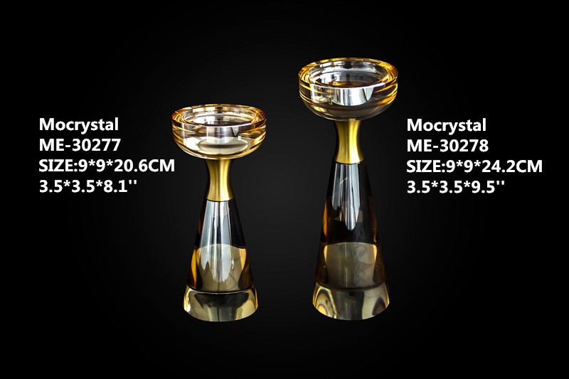 Crystal candlholder