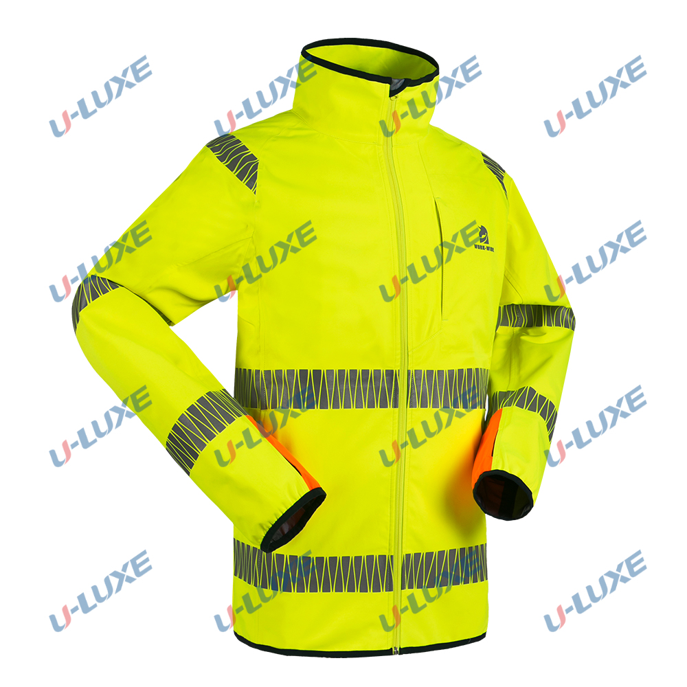 Men's recycle mechanical stretch softshell jacket