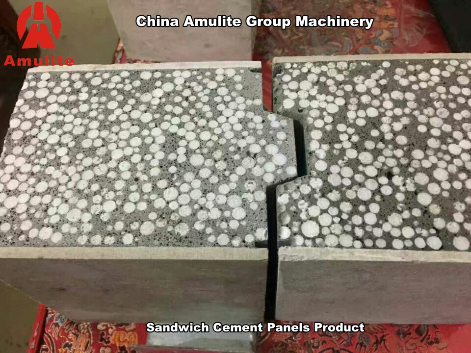 High Efficiency Eps Cement Sandwich Panel Machine Production Line