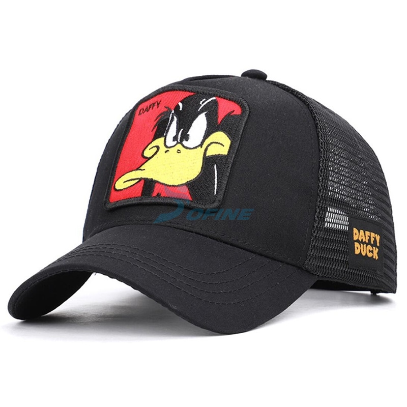 Custom Embroidered Logo Patch Trucker Hats Adjustable Baseball Cap