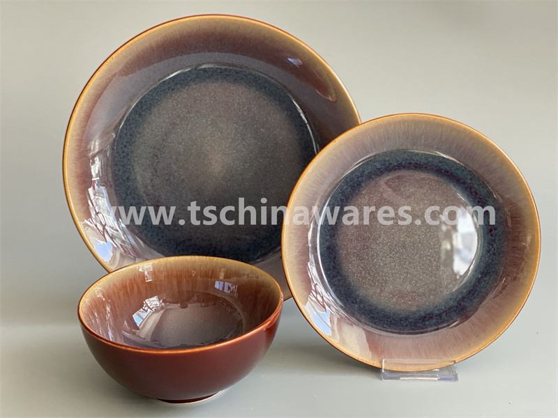 Reactive Glaze Dinnerware Set