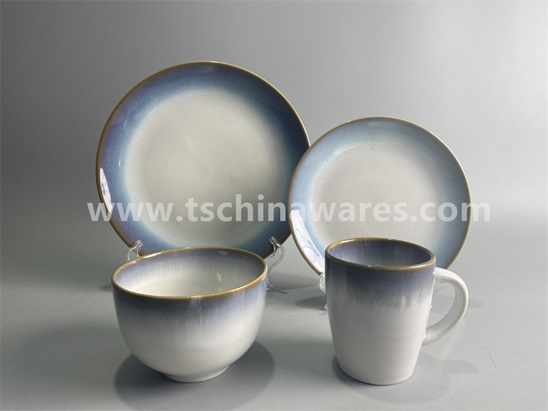Reactive Glaze Dinnerware Set