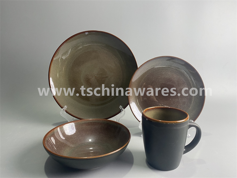 Reactive Glaze Dinnerware Set