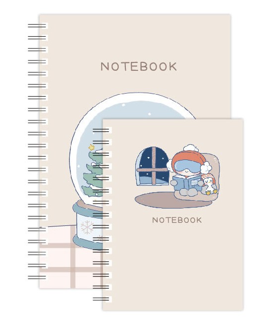spiral notebook