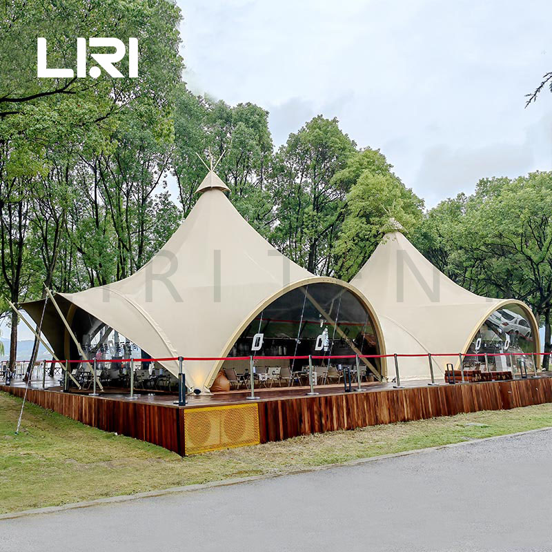 Large Indian tent, Camping base restaurant tent, hotel tent