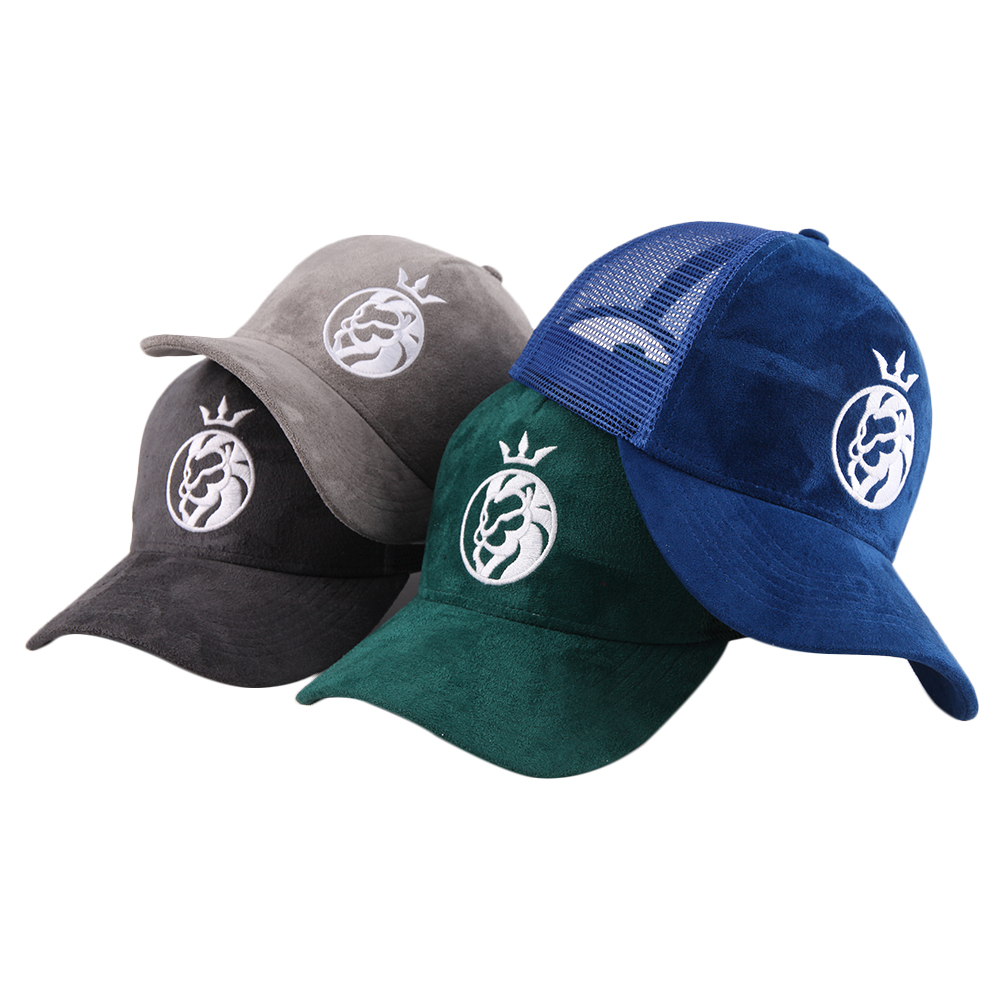 Suede trucker hat