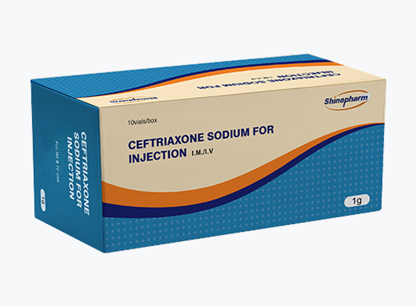 Ceftriaxone sodium for injection 1g/10ml