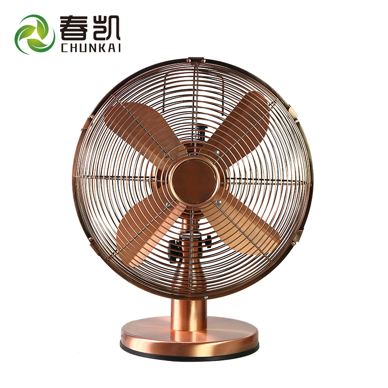 Hot sale 12 inch metal antique desk fans electric table fan with high quality