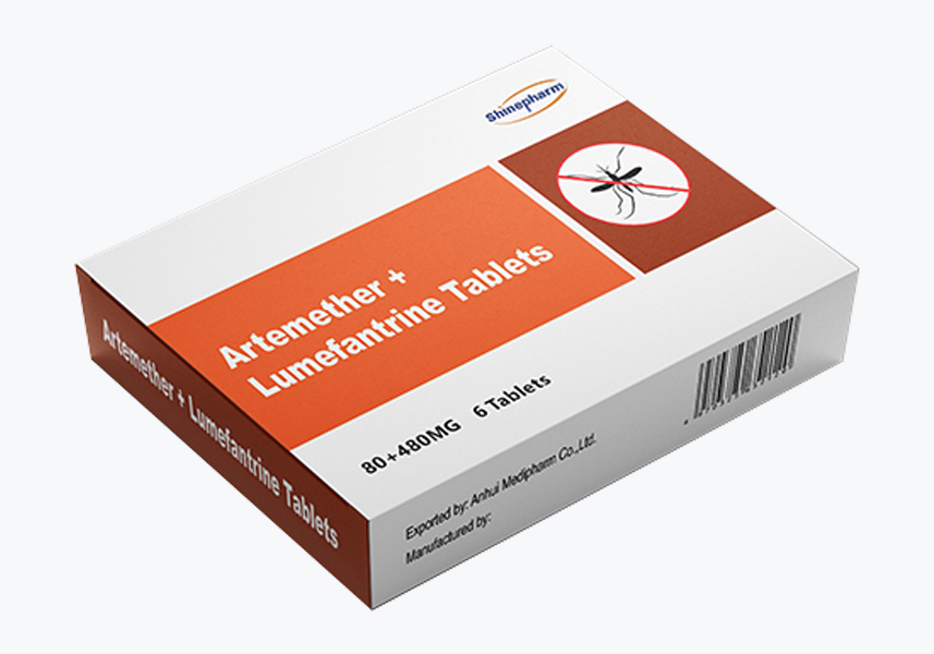 Artemether+benflumentol Tablet 80+480mg