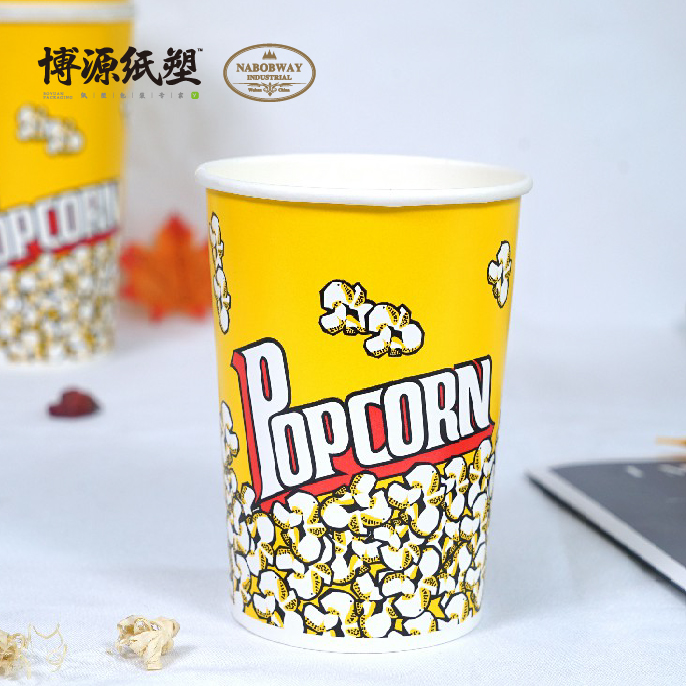 24-85Oz Custom Logo Printing Disposable Popcorn Bucket