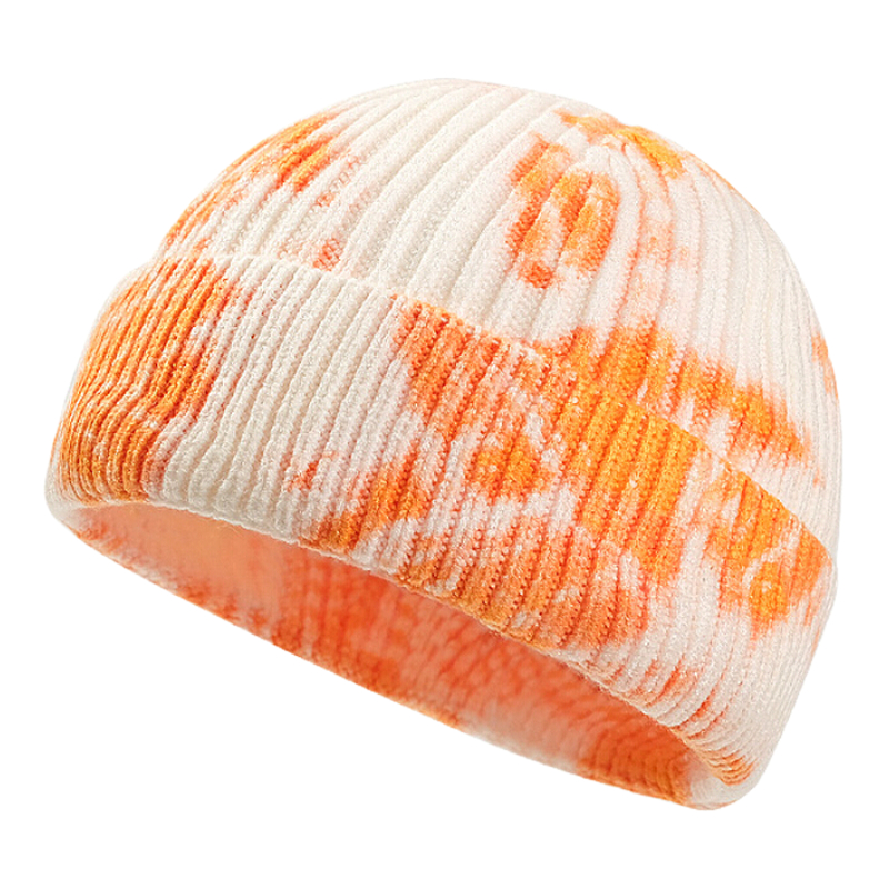 Winter beanie hats with Hip hop custom cuff knitted for outdoor keeping warm