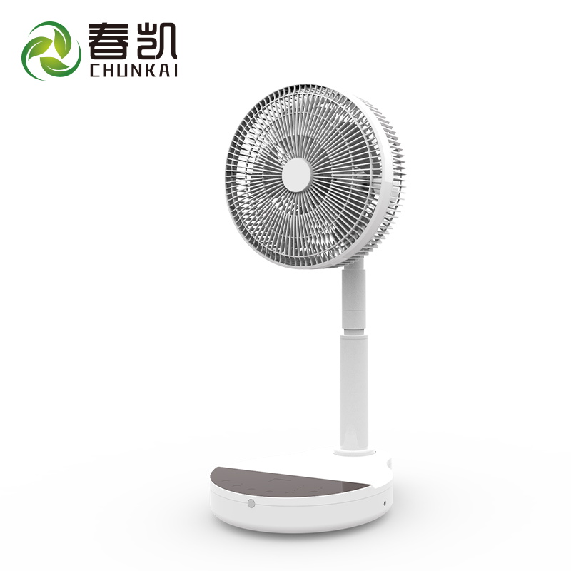 Customized 10 Inch Small mini Remote Folding Handy Rechargeable Fan for Appliances