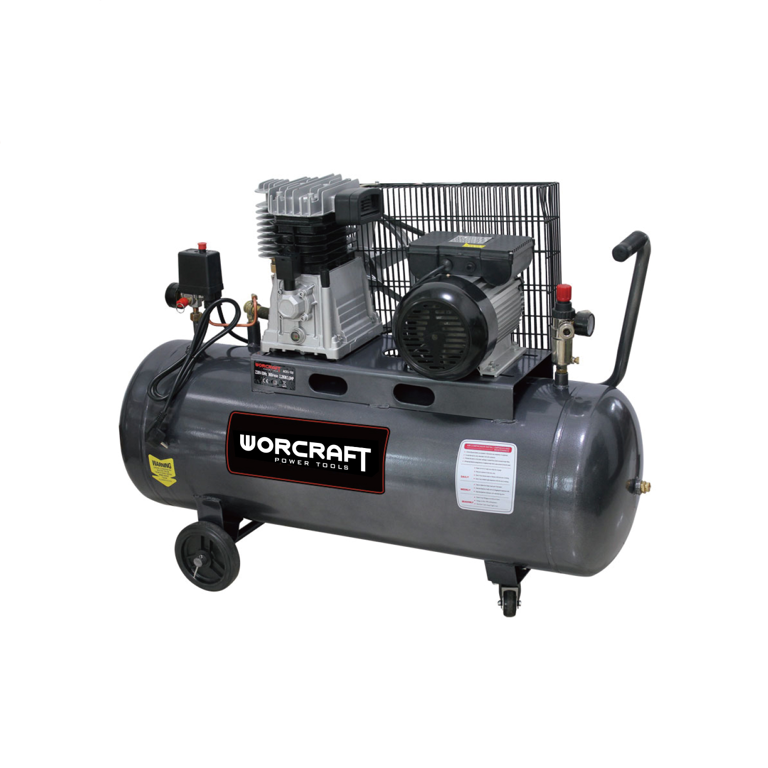 WORCRAFT 100L Air Compressor AC03-100