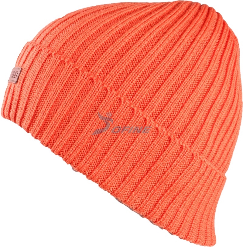 Cuff Rollup Street Style Fisherman Hat Knitted 100% Merino Wool Beanie