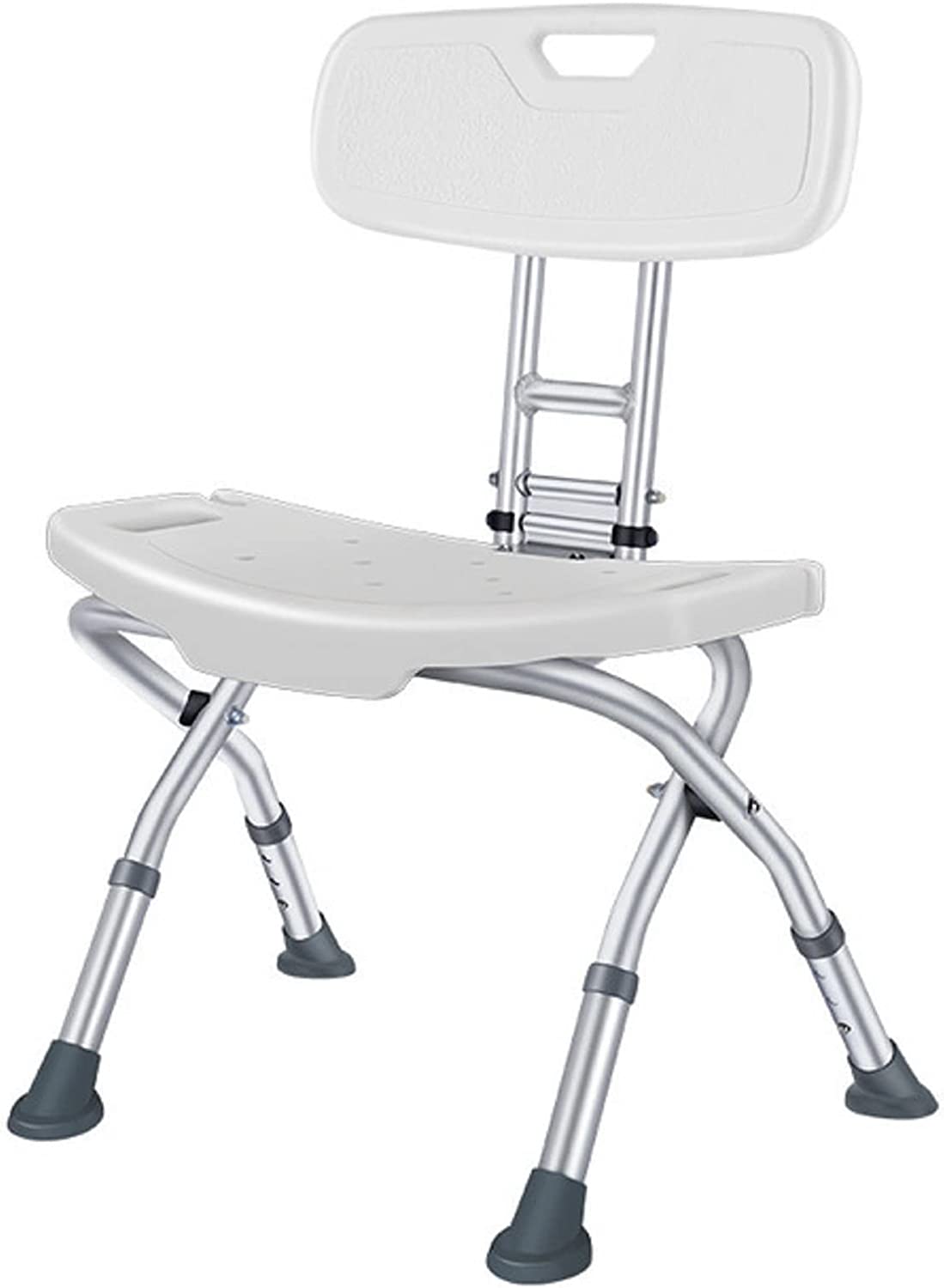 Folding Shower Seat Stool with Backrest