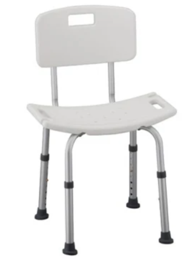 Bath Seat with Detachable Back Shower Chair