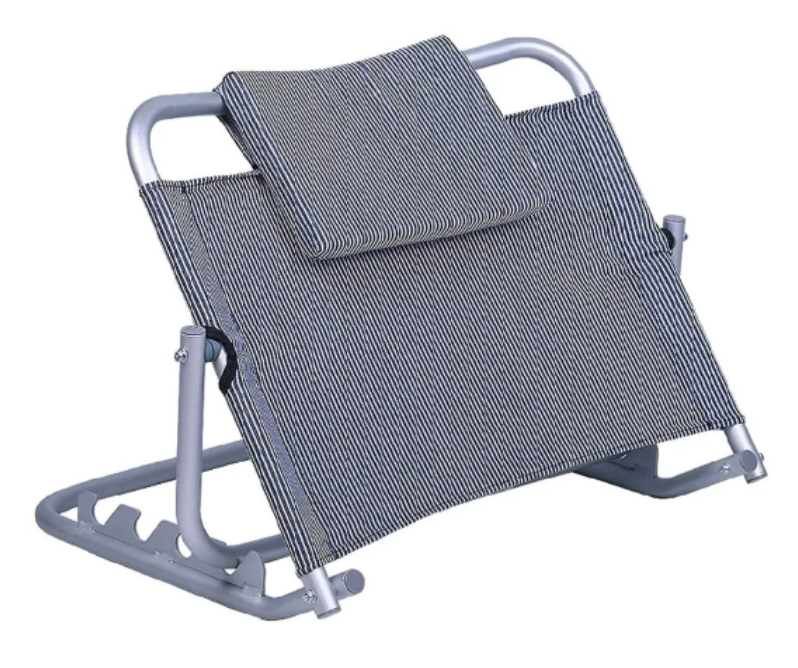 Bed Back Rest, Folding Angle Adjustable Stainless Steel Backrest Bed Support Beach, Bed Rail