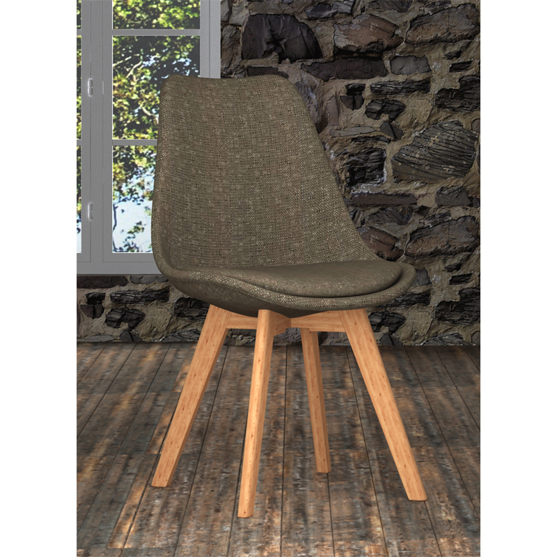 Modern Fabric Dining Chair