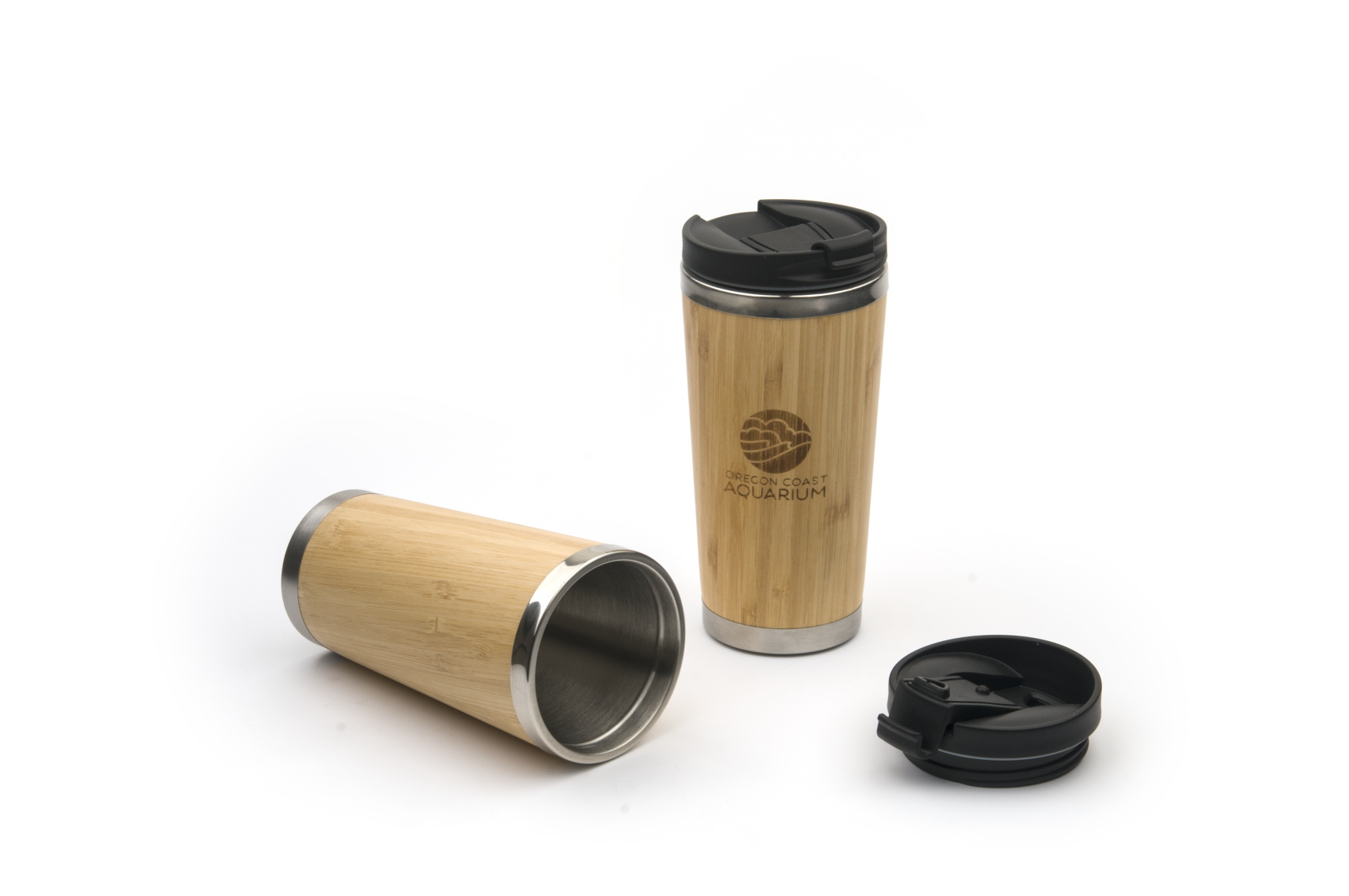 Add to favorites Share Stainless steel 500ML thermo bamboo mug TPM-23