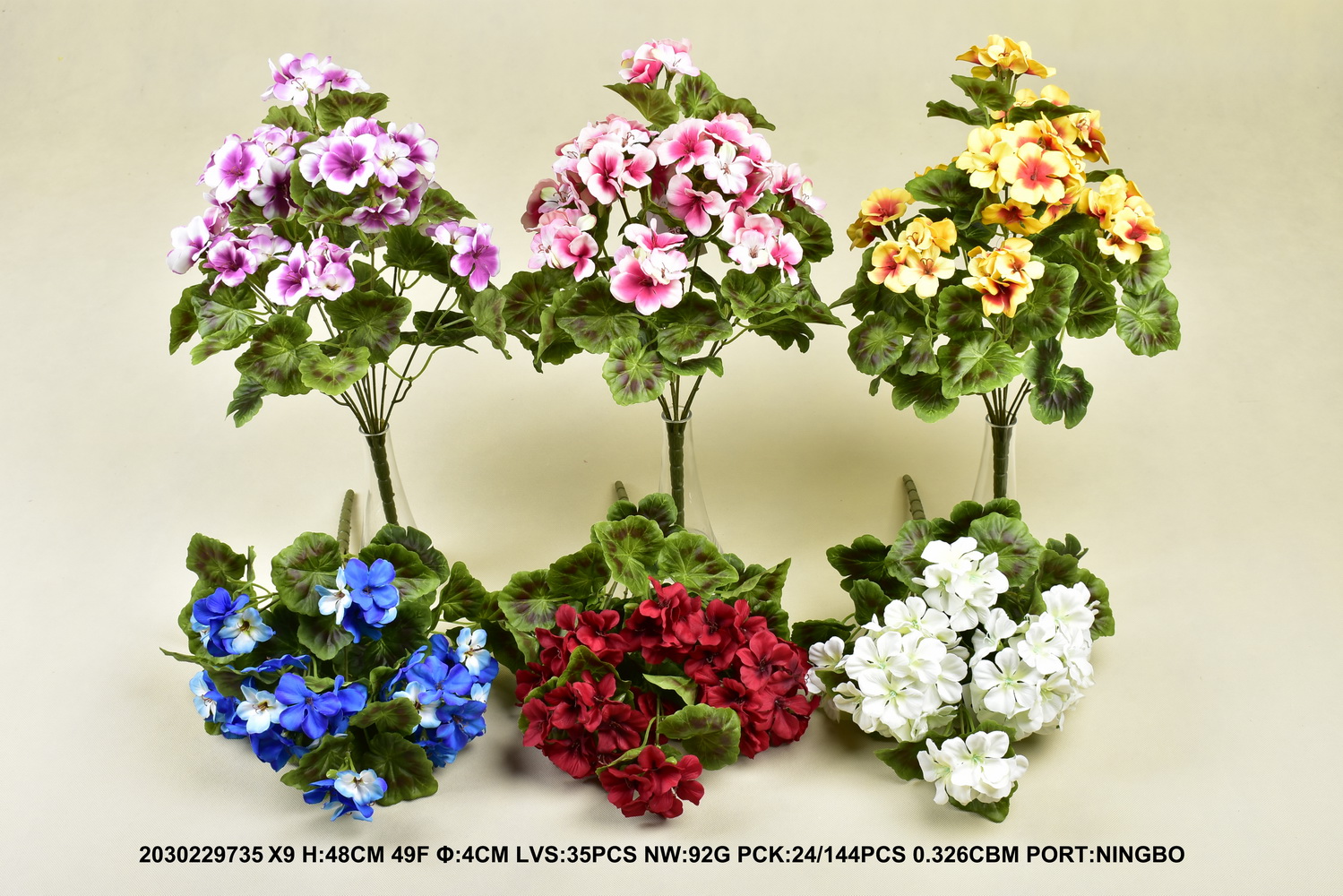 Artificial Begonia Flower