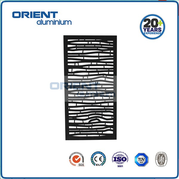 High Quality Aluminium Fence Farm Garden Laser Cut Outdoor backyard Metal Decorative Fence Panels