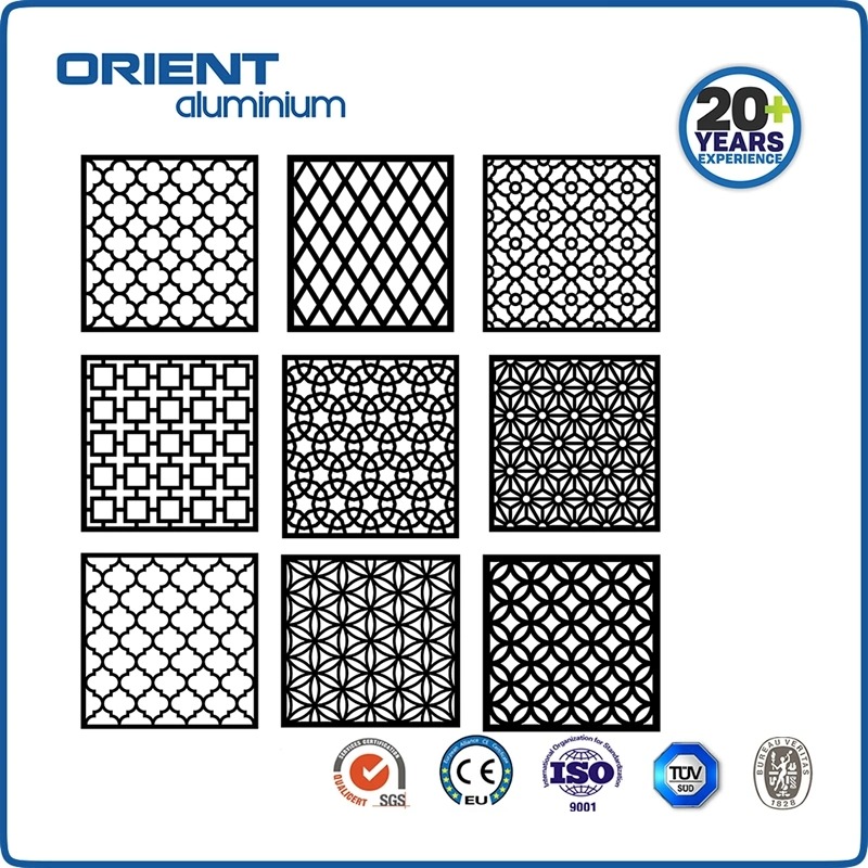 Factory Wholesale Decorative laser cut gates for Home Garden Fencing