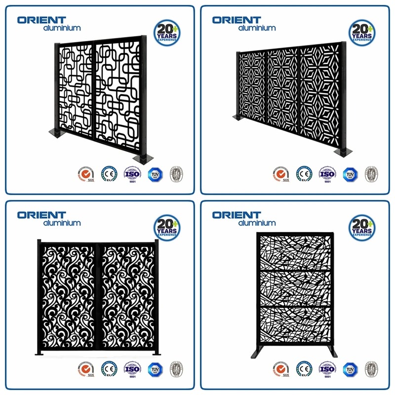 Popular design aluminium laser cut panel with good quality