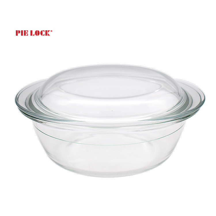 Large clear transparent Cookware sets Borosilicate Glass Casseroles borosilicate glass pot glass cookware