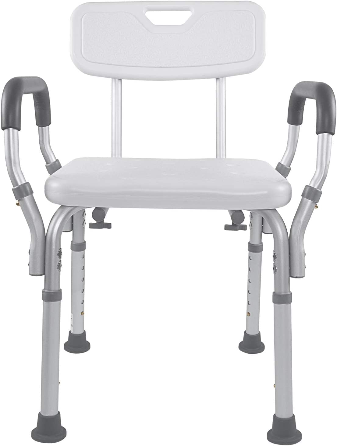 Shower chair with backrest