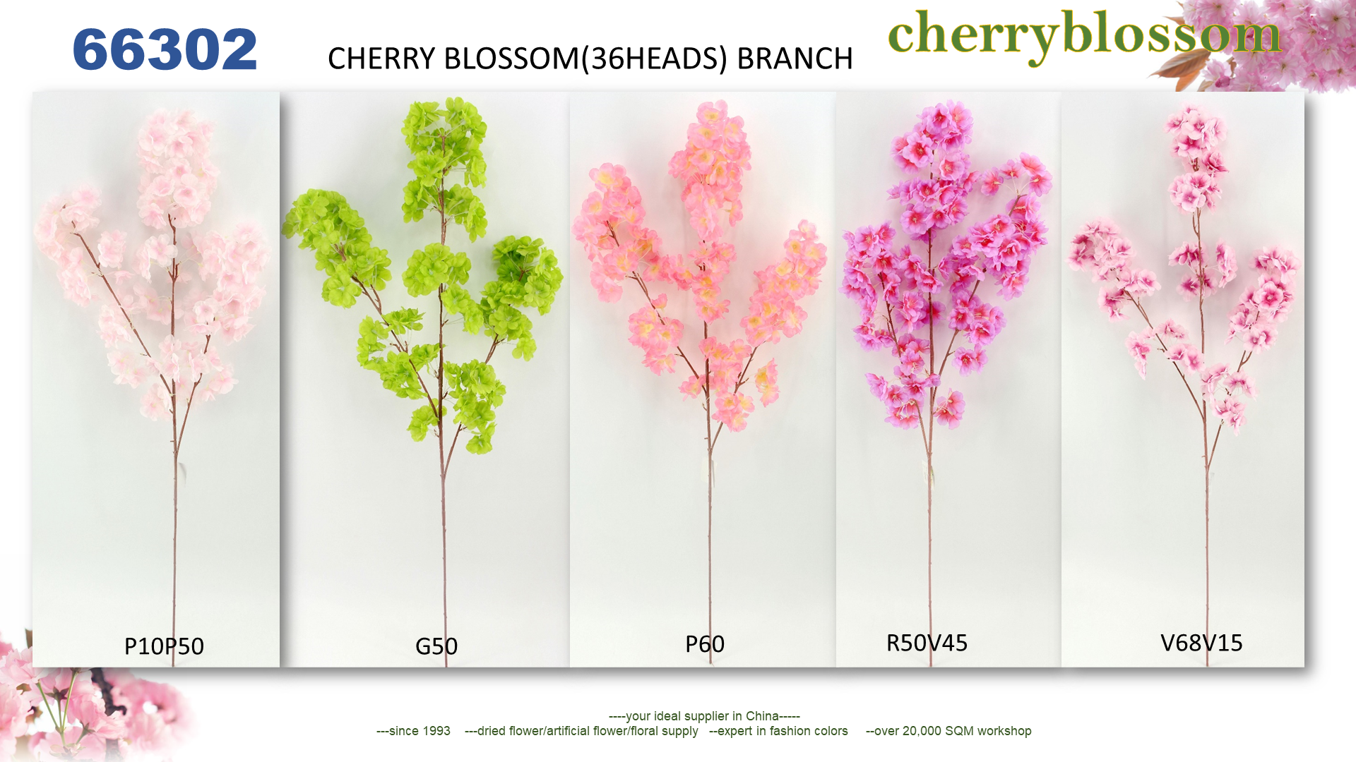 Cherry Blossom(36heads) Branch