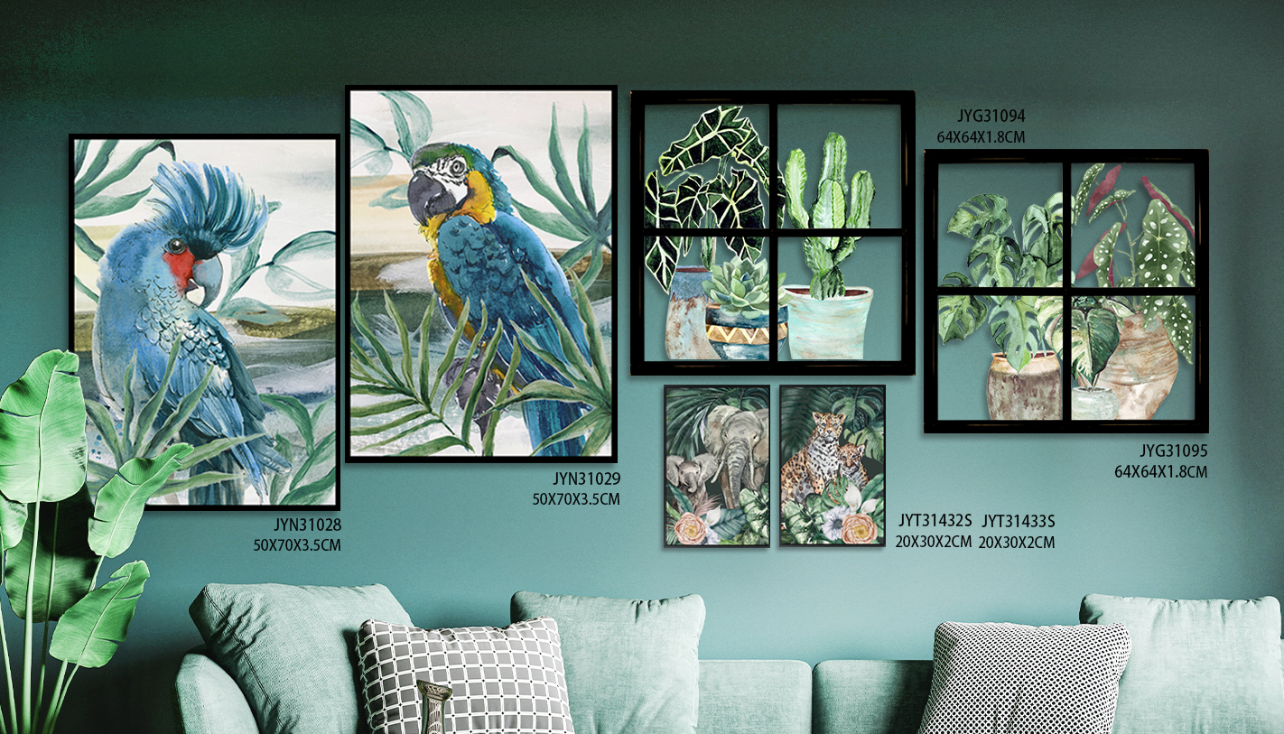 Tropical Rainforest Decorative Painting