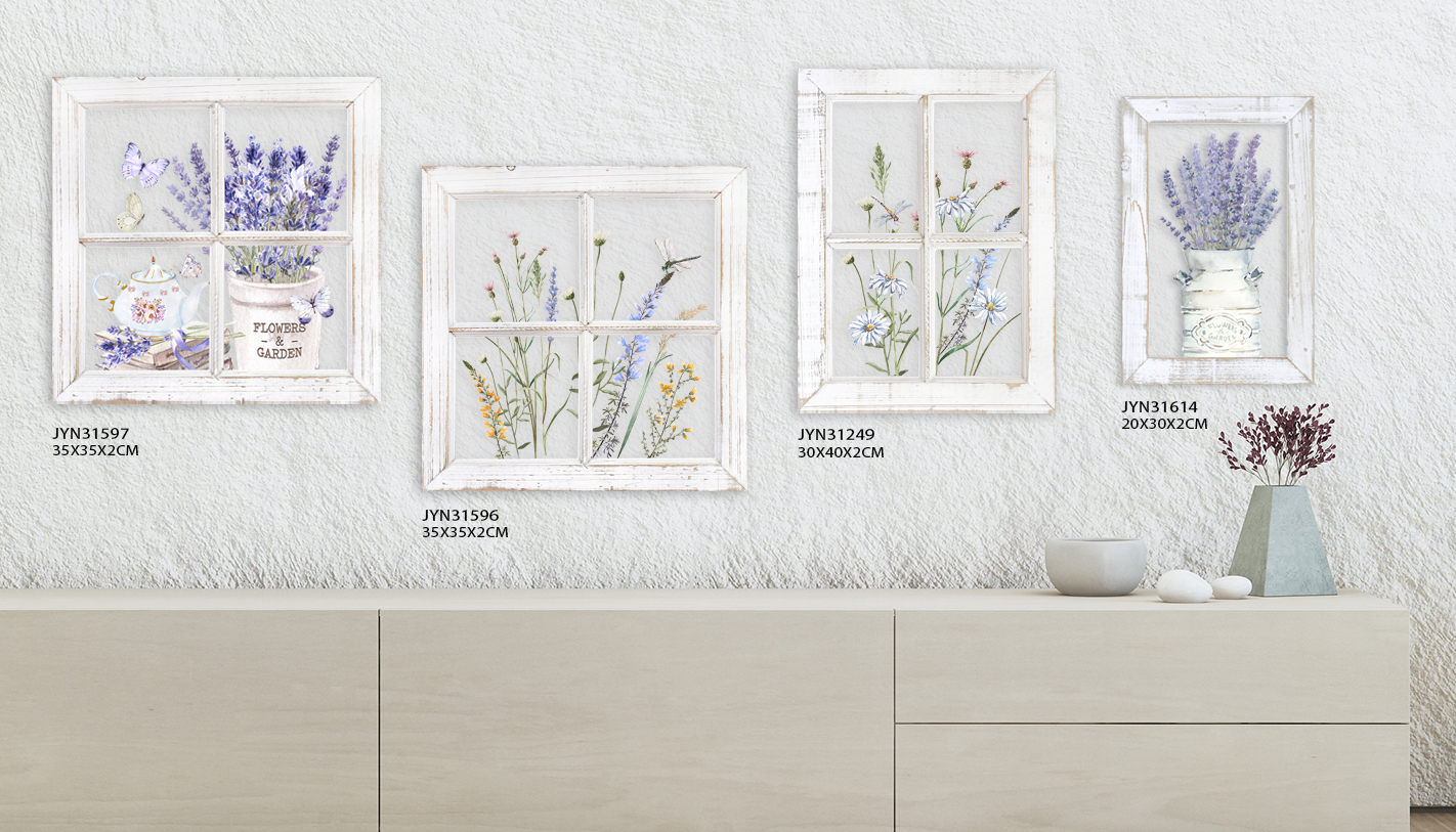 Mesh oil painting wall art and decor