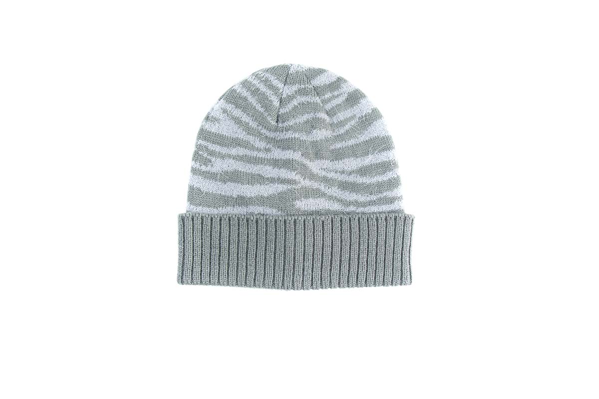 Jacquard Knitted Beanie Hat