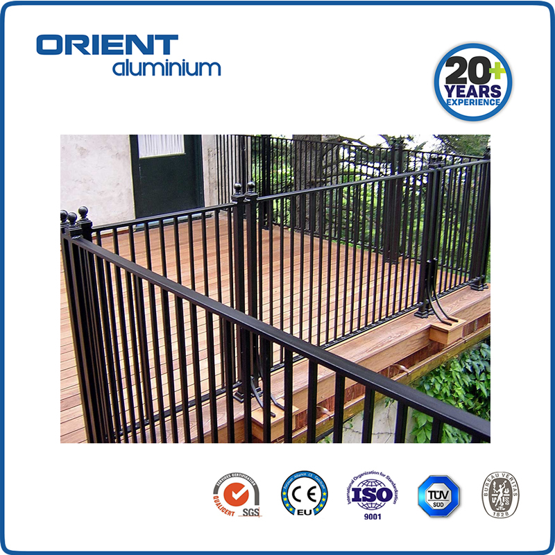 Manufacturer Modern Design Aluminium Handrail & Aluminium Balustrade