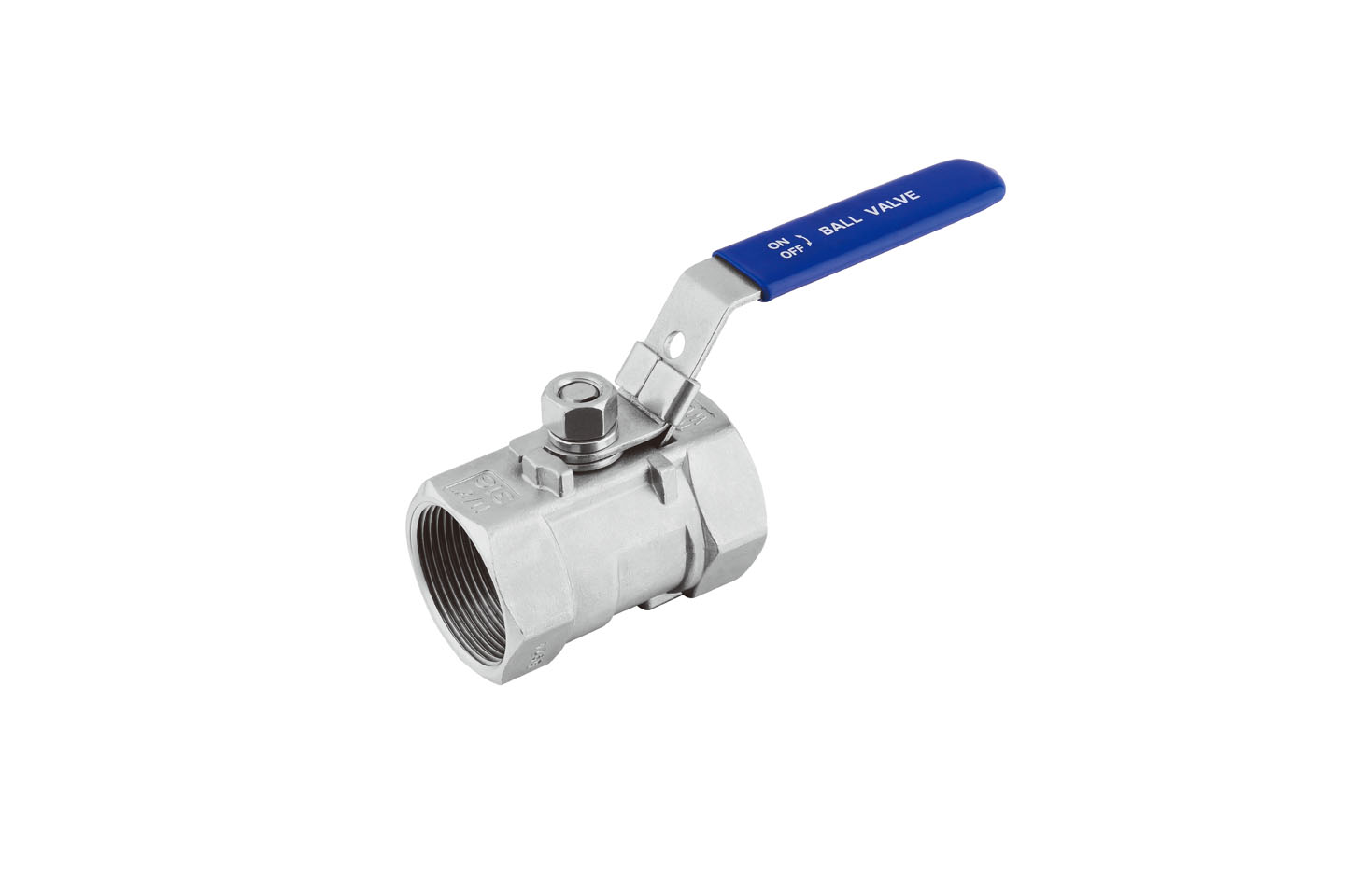Stainless steel 1pc ball valve