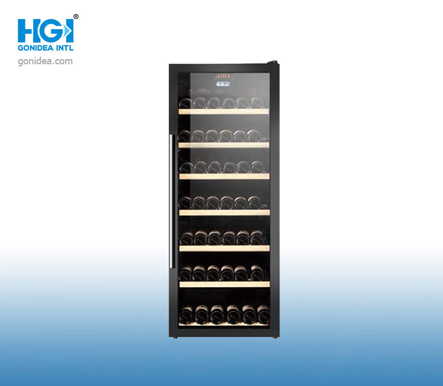 270 Liter Wine Cooler Single Zone Wine Showcase Jc-270la2fb-C1