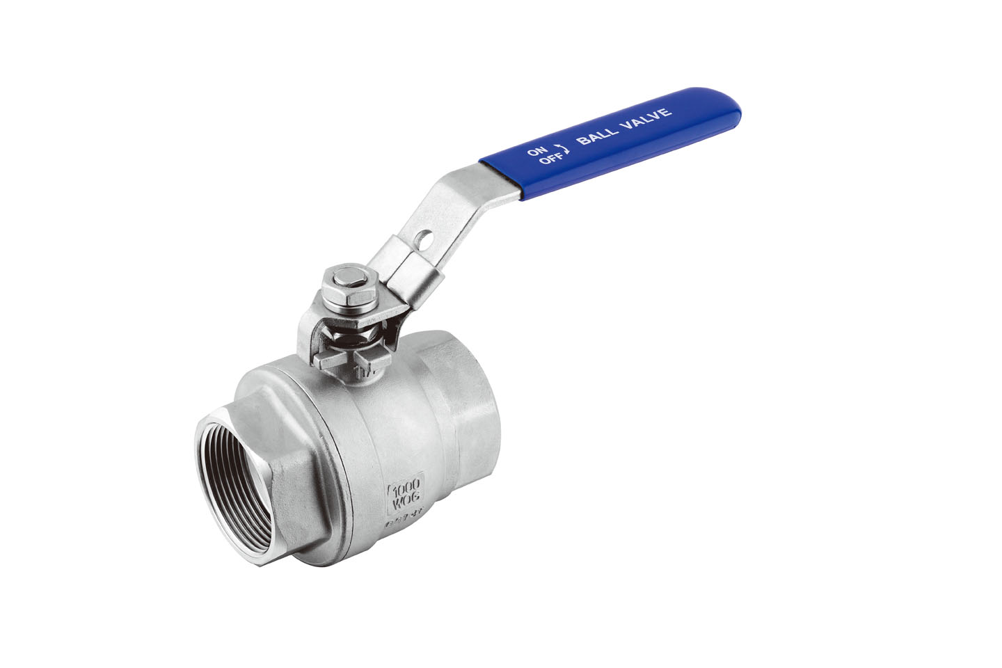 stainless steel 2pc ball valve