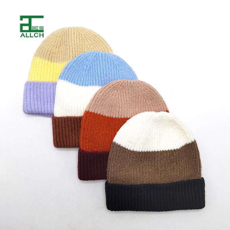 AL2200791 ALLCH Ladies Recycled Knited Beanie Sustainable Hat Supersoft Hat for Winter