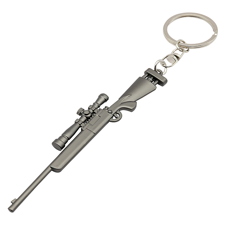 Mini Gun Keychain Keyrings Metal Keychains Manufactur