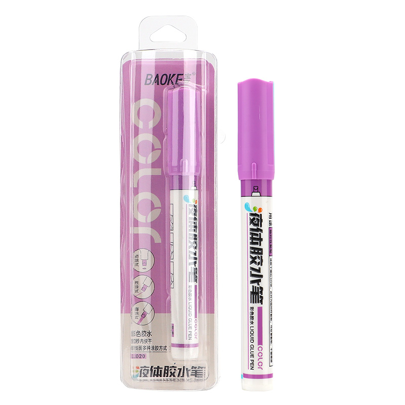 L020 liquid glue pen smooth applying strong adhesion liquid glue Transparent liquid glue pen