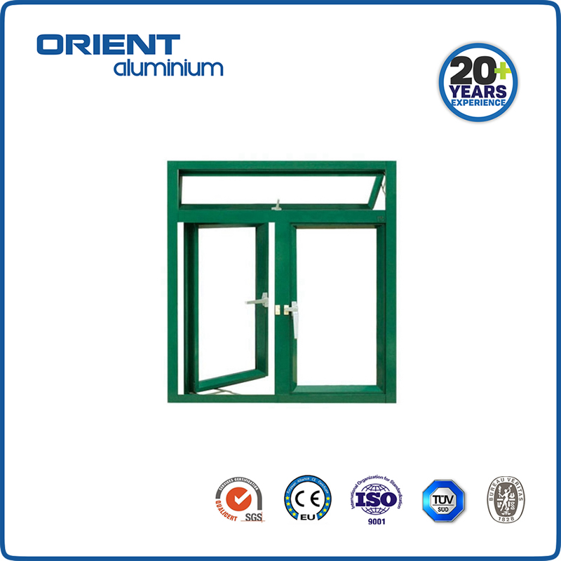 Cheap Aluminium Window Double Glazing Swing Aluminium Casement Window