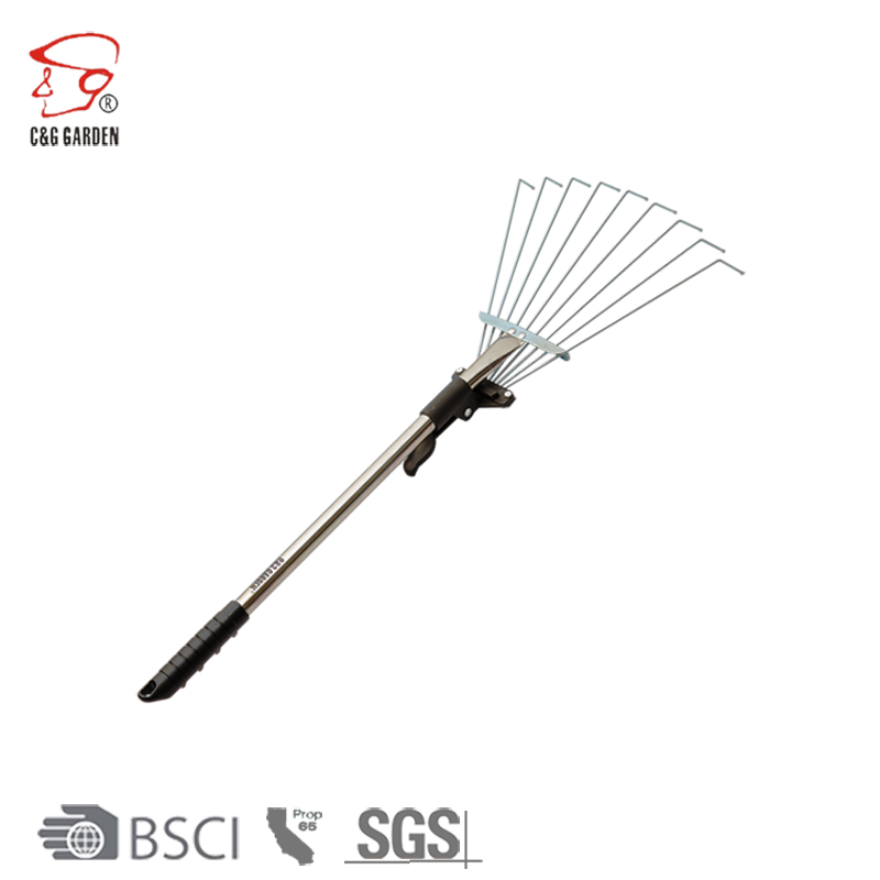 RK9-202 9-Tines Stainless steel rake